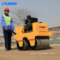 Construction 550kg Walk Behind Double Wheel Road Roller